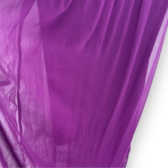 Michel Studio Collection: Formal Beaded Flowy Maxi Dress - Picture 13 of 15